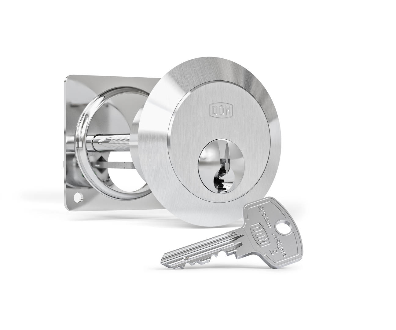 DOM RS Sigma Profil rond Cylindre pour serrure en applique 555P