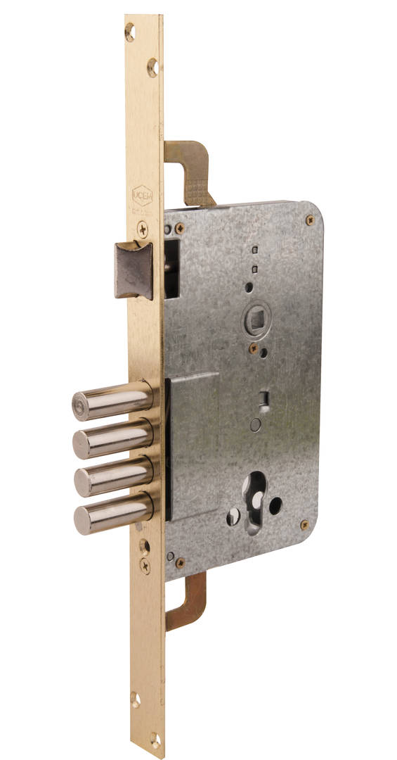 G-U Unicorn 45/92 Single Point Mortise Lock  SPL  New Breed Key Above Handle Ss