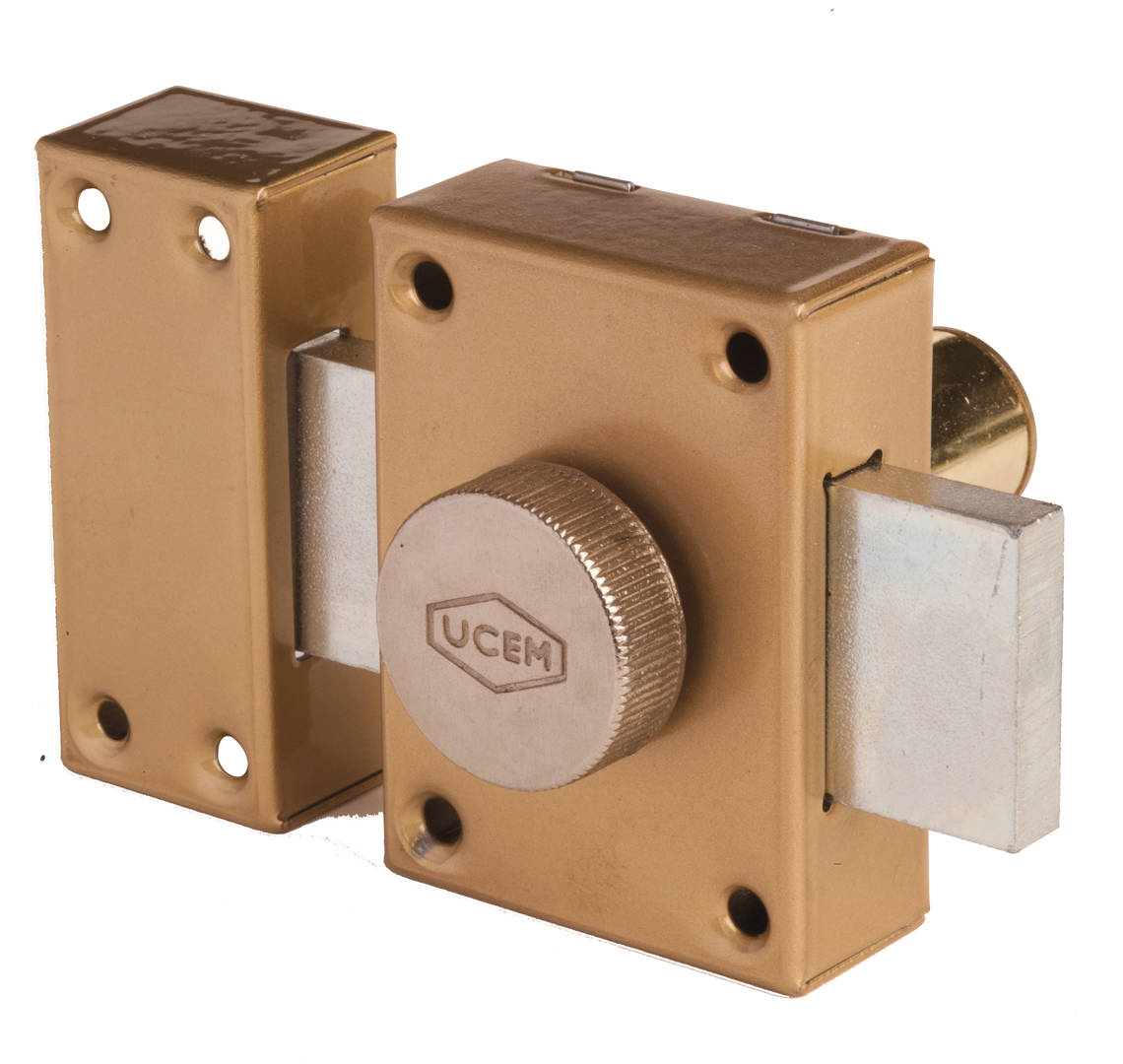 UCEM 4101 Single Point Rim Lock DOMMCM, Metalúrgica Cerrajera de Mondragón, S.A.