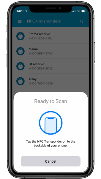dom tapkey iphone transponder