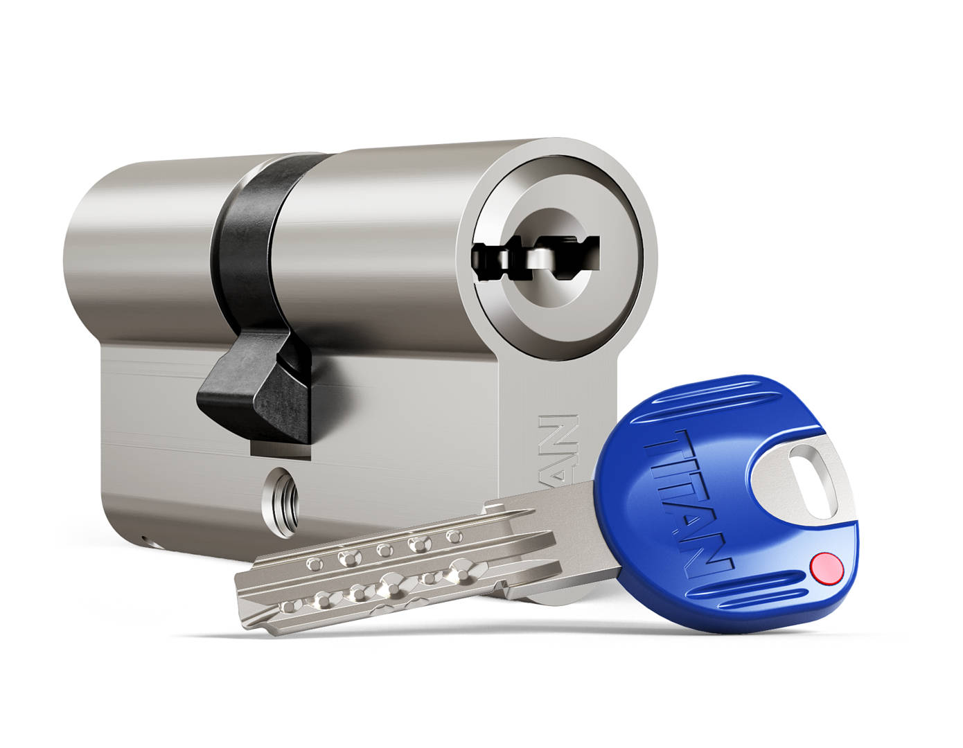 Titan K66 European Profile Double Cylinder Mechanical Cylinders DOM Elzett