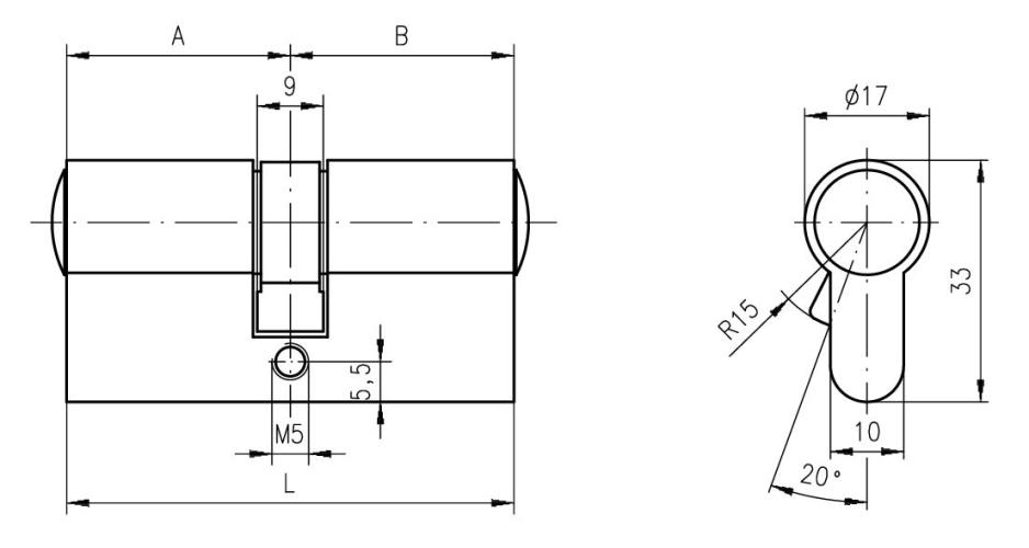 Dom Sigma Plus European Profile Double Cylinder Wkładki