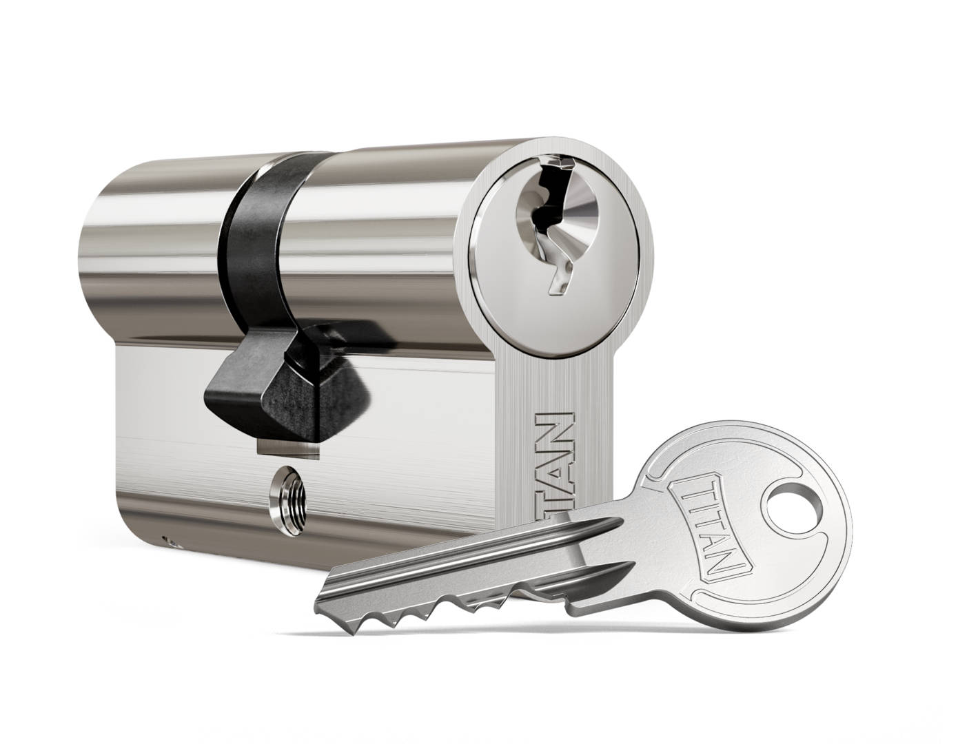 Titan K1 Heavy Cam Lock Conventional key DOM Titan