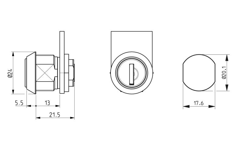 RONIS 911AX - Cam Locks - DOM-UK Ltd